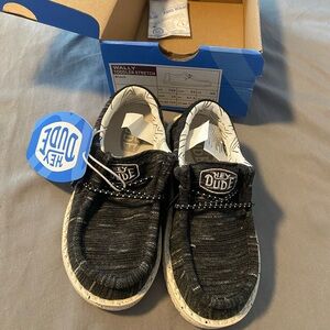 Hey Dude Black Sneakers Modern Casual Style